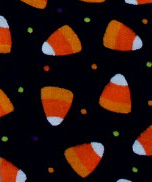 Dog Collar Cover - Candy Corn